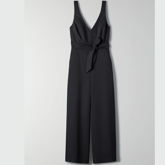 Aritzia Wilfred Ecoulement Black Jumpsuit - Picture 2 of 4
